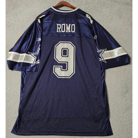 Reebok Other - Dallas Cowboys Football Jersey Mens XL Blue NFL Football Tony Romo Reebok NWT